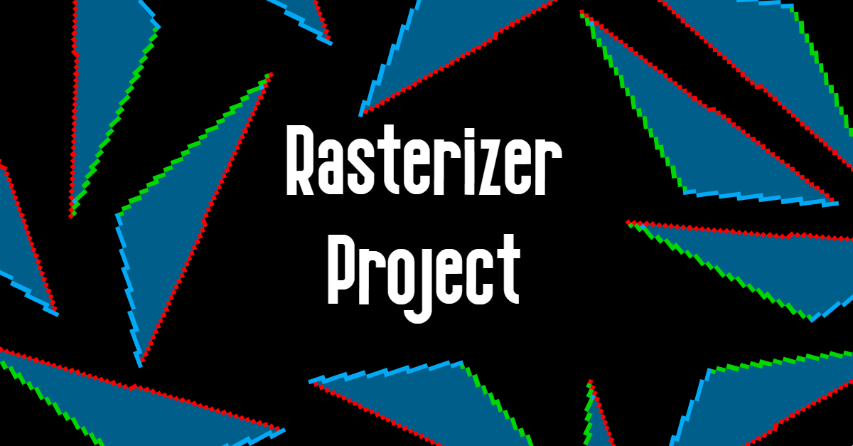 Rasterizer project banner